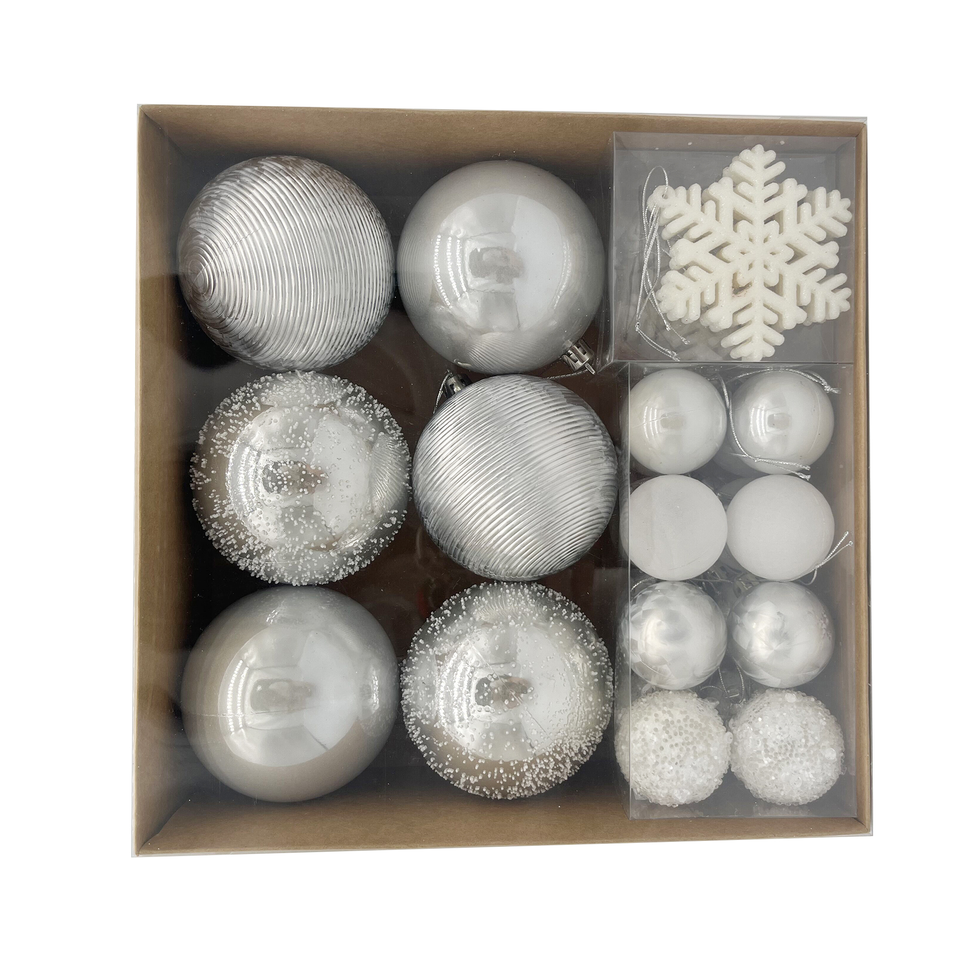 Christmas Balls, 30pcs In Paper Box