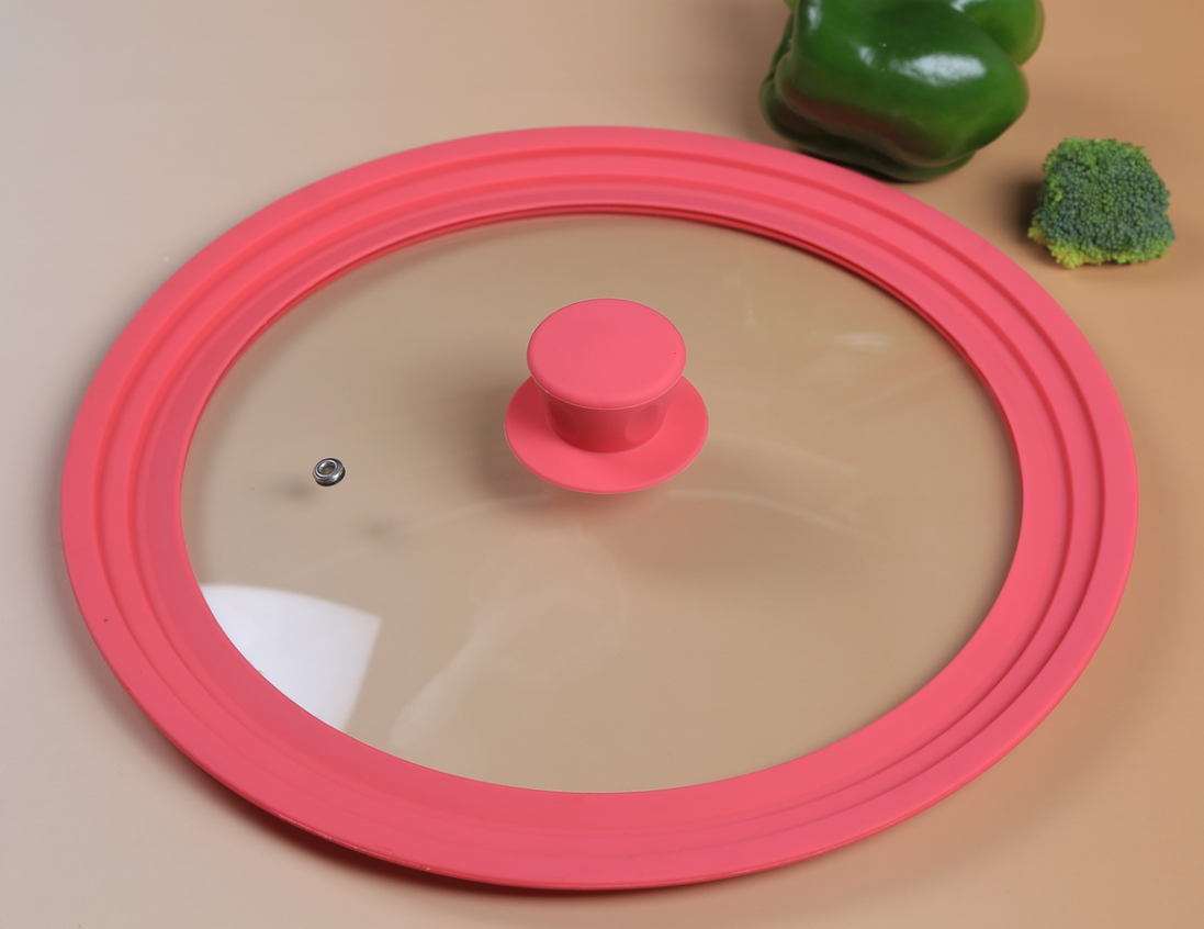 Universal silicone lid, universal glass lid, multisize silicone lid, multi glass lid, multi size lid