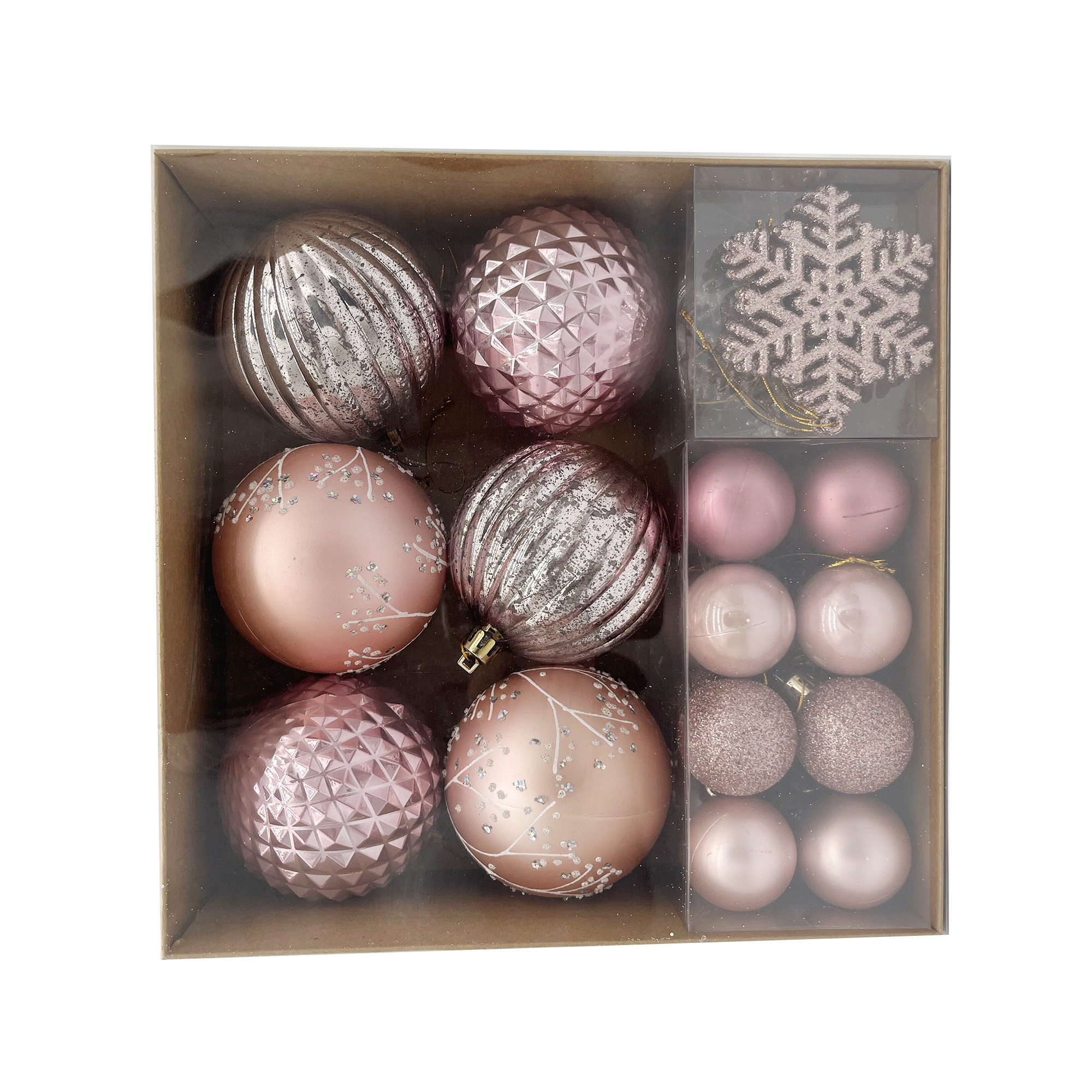 Christmas Balls, 30pcs In Paper Box