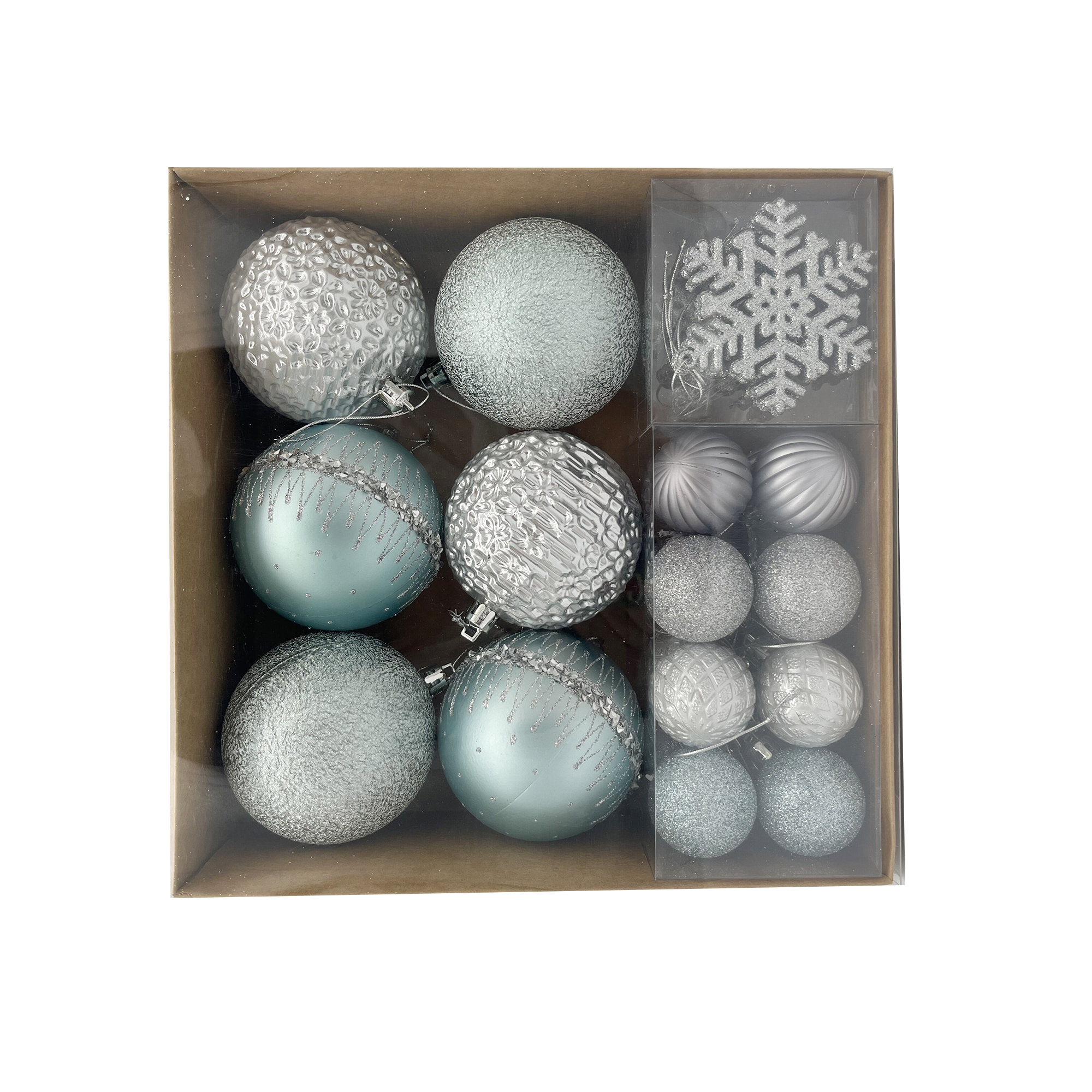Christmas Balls, 30pcs In Paper Box
