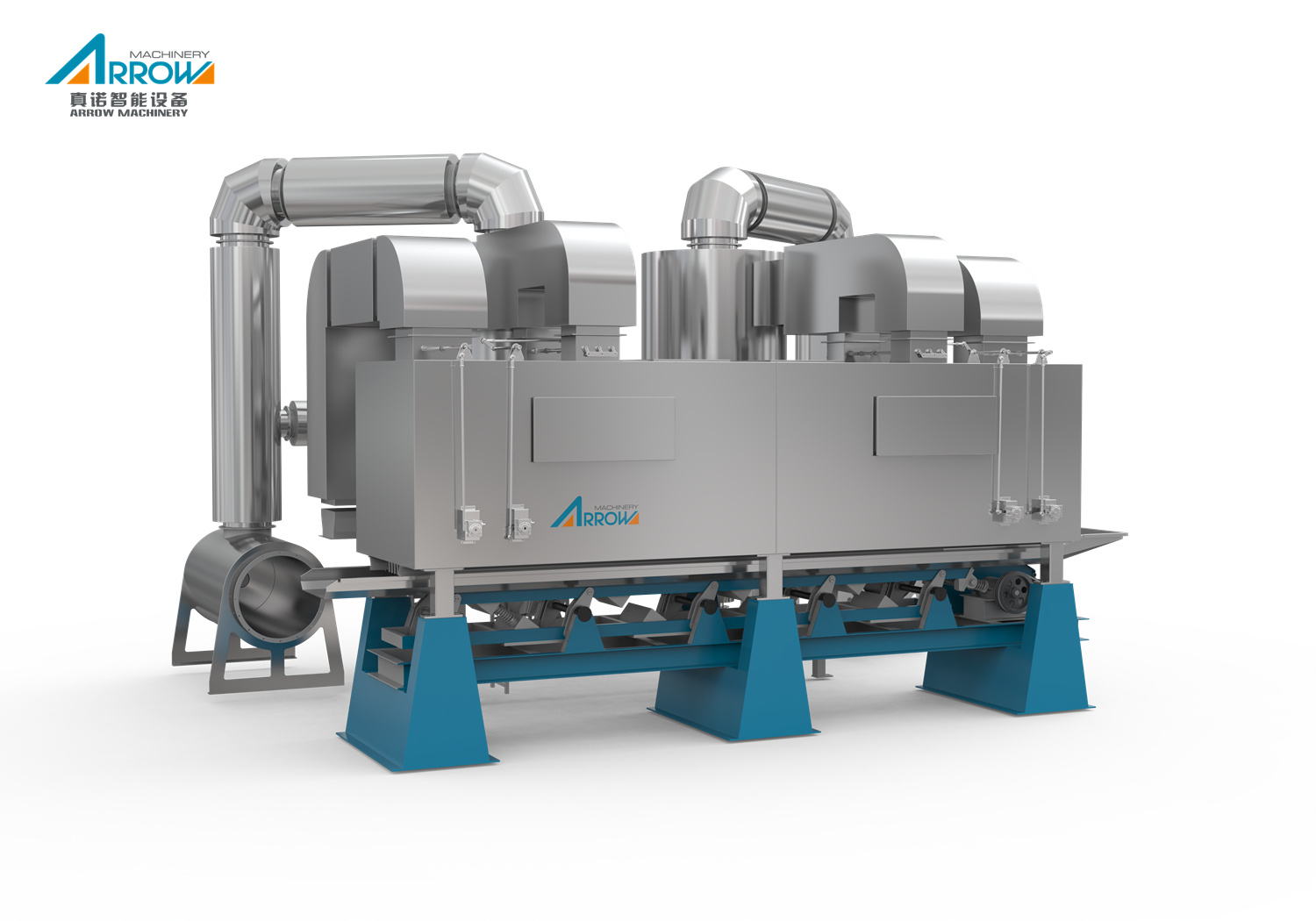 Shandong ARROW baking corn flakes and breakfast cereals making machine