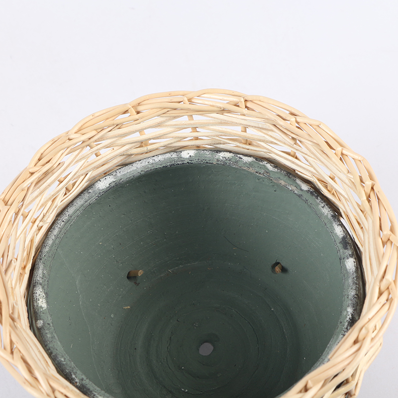 Ceramic vase with bottle cover