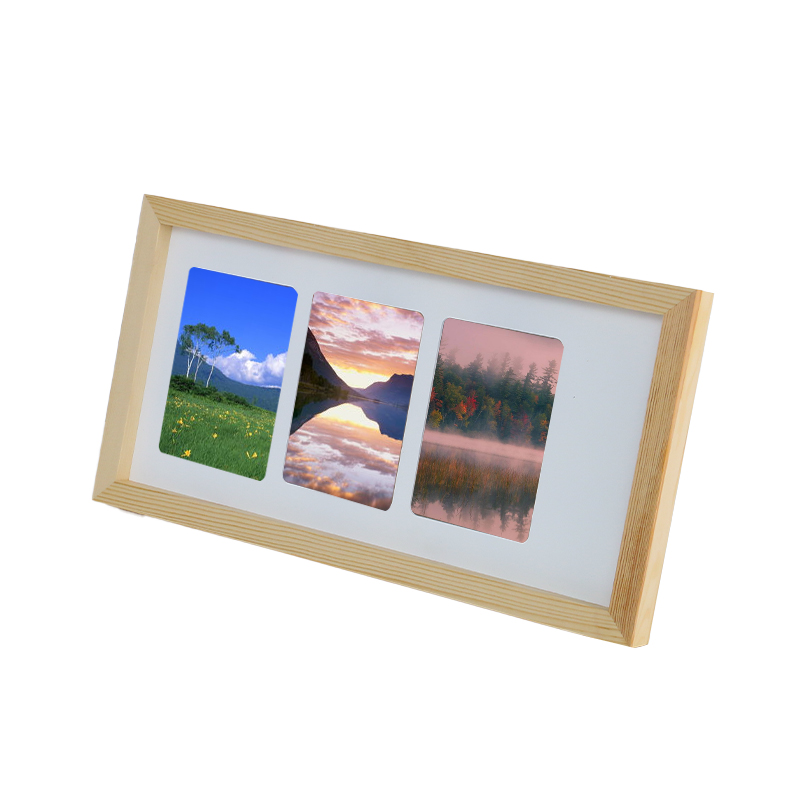 Wooden photo frame