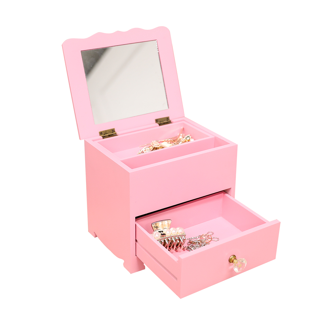 Wooden jewelry box