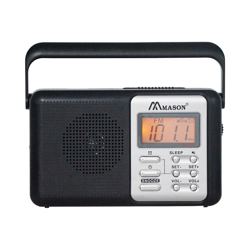 Mason high sensitivity good reception signal medium size Home AM FM Radio With Big Speaker