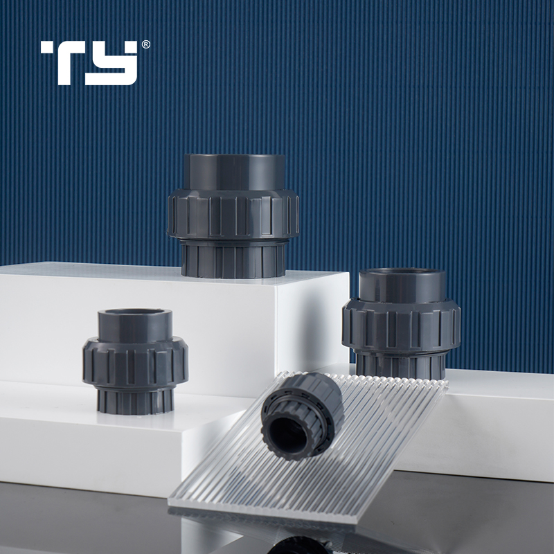 PVC Plastic Pipe Fittings PN16 High Pressure Union