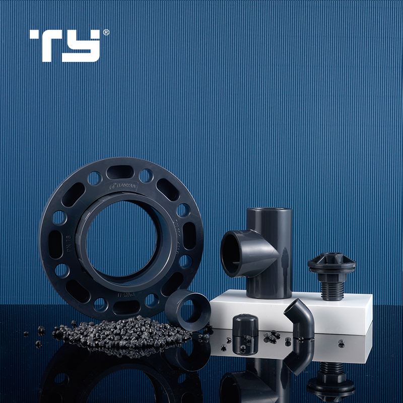 GB PN16 Industrial Pressure Pipes Fittings Removable Casing PVC Pipe Flange