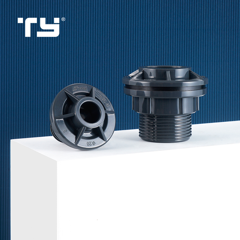 PN16 PVC Pipe Fitting Plastic Pipe Fittings PVC TANK CONNECTOR