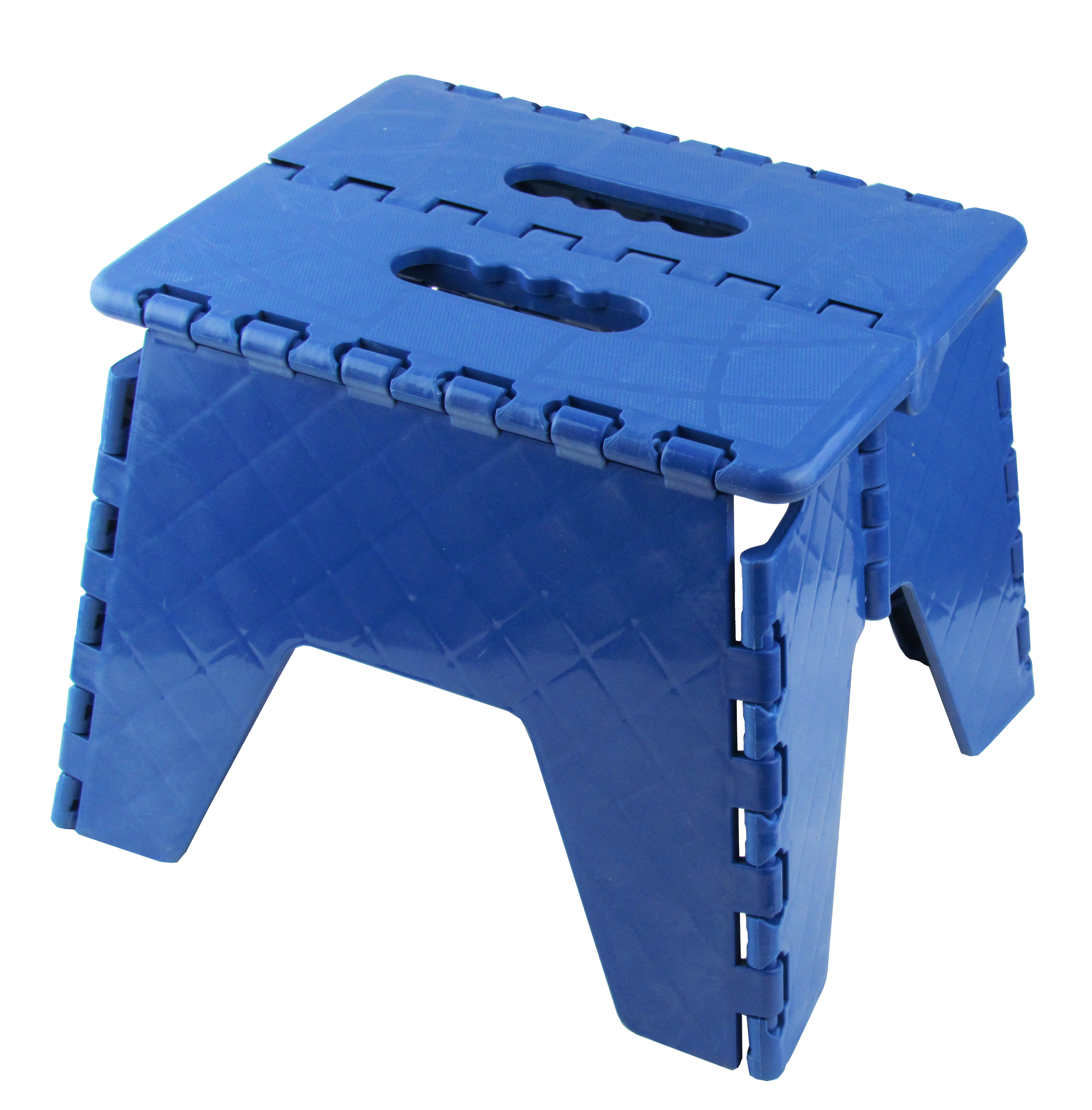 Plastic folding step stool