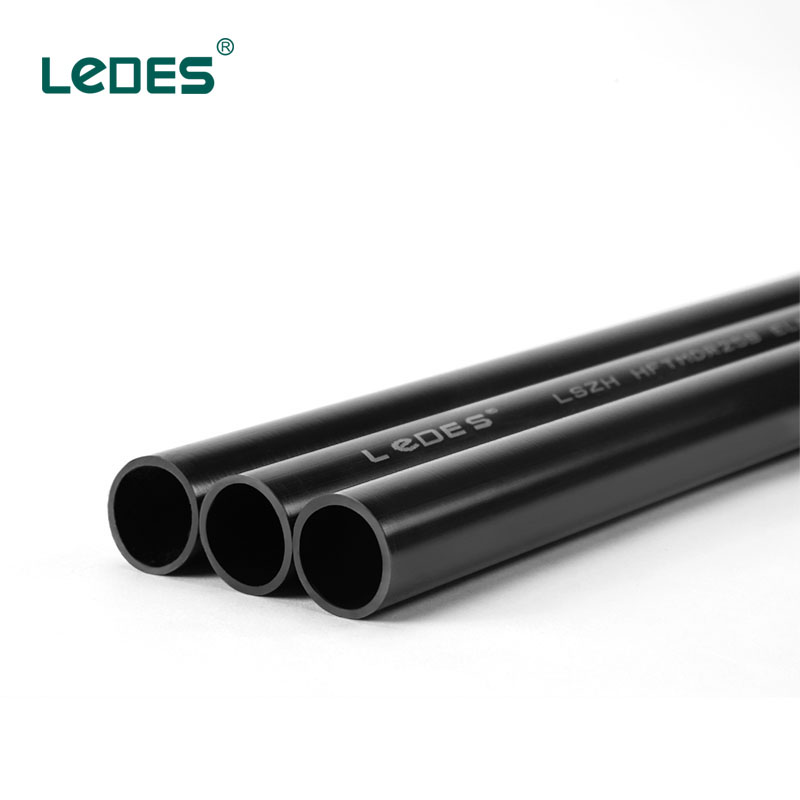 LEDES Low smoke halogen free conduit pipe manufacturer plastic rigid electrical pipe 20mm