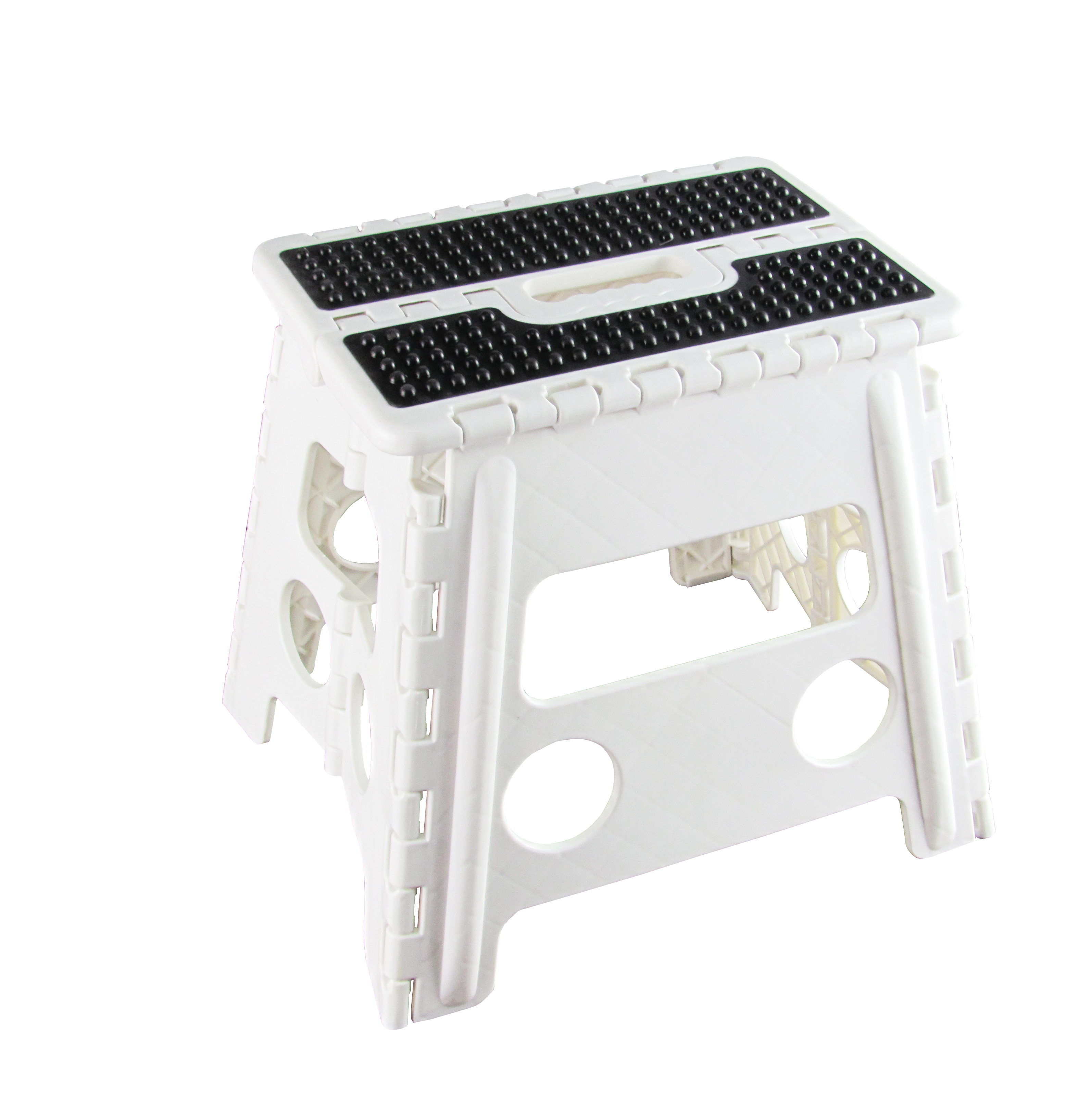 Plastic folding step stool