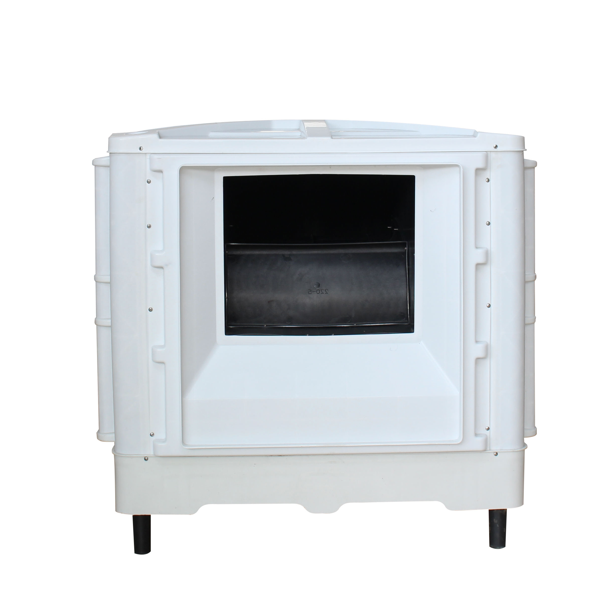 Industrial centrifugal evaporative air cooler