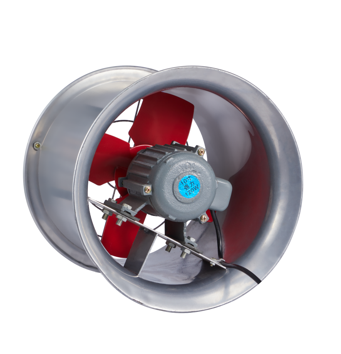 Industrial drum exhaust fan