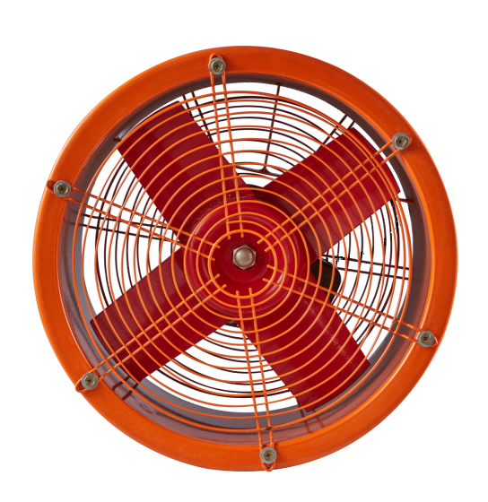 Industrial drum exhaust fan