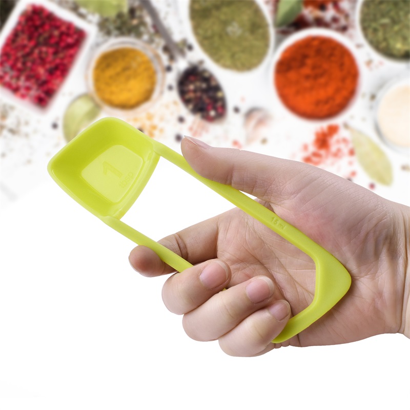 FOOD GRADE Plastic Colored Kitchen Measure Tools Mini Measuring Spoons