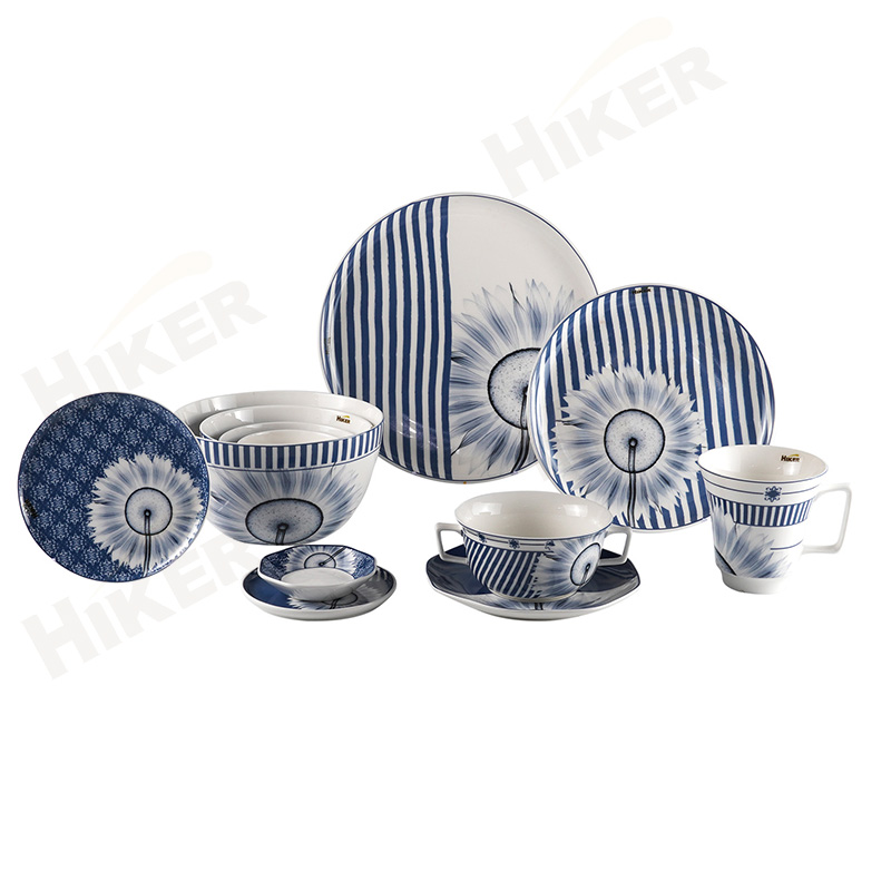 New Bone China Modern Shape Dinner Set