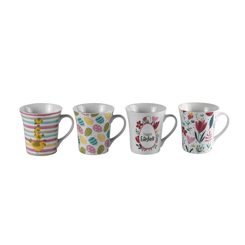 12oz Porcelain Bugle Mug For Easter