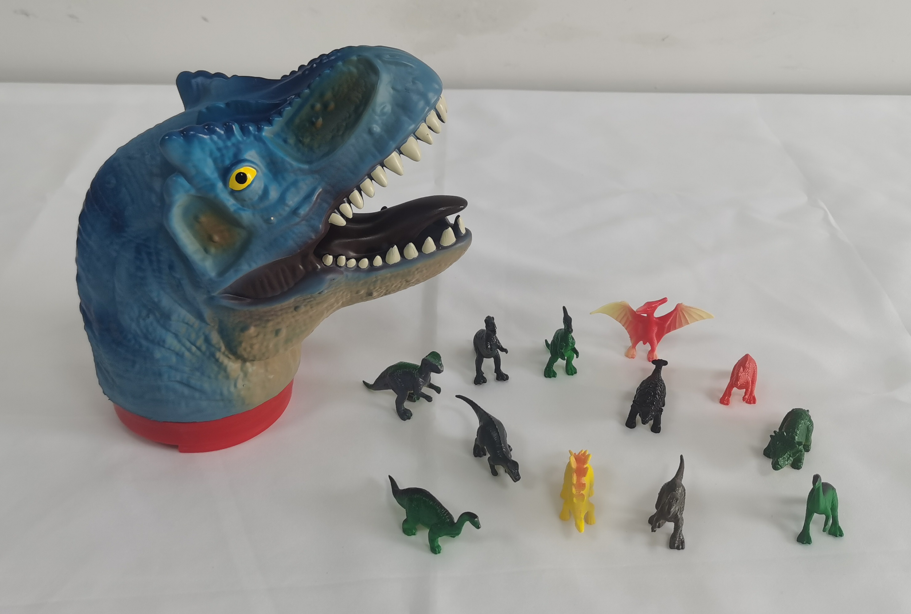 Plastic dinosaurs