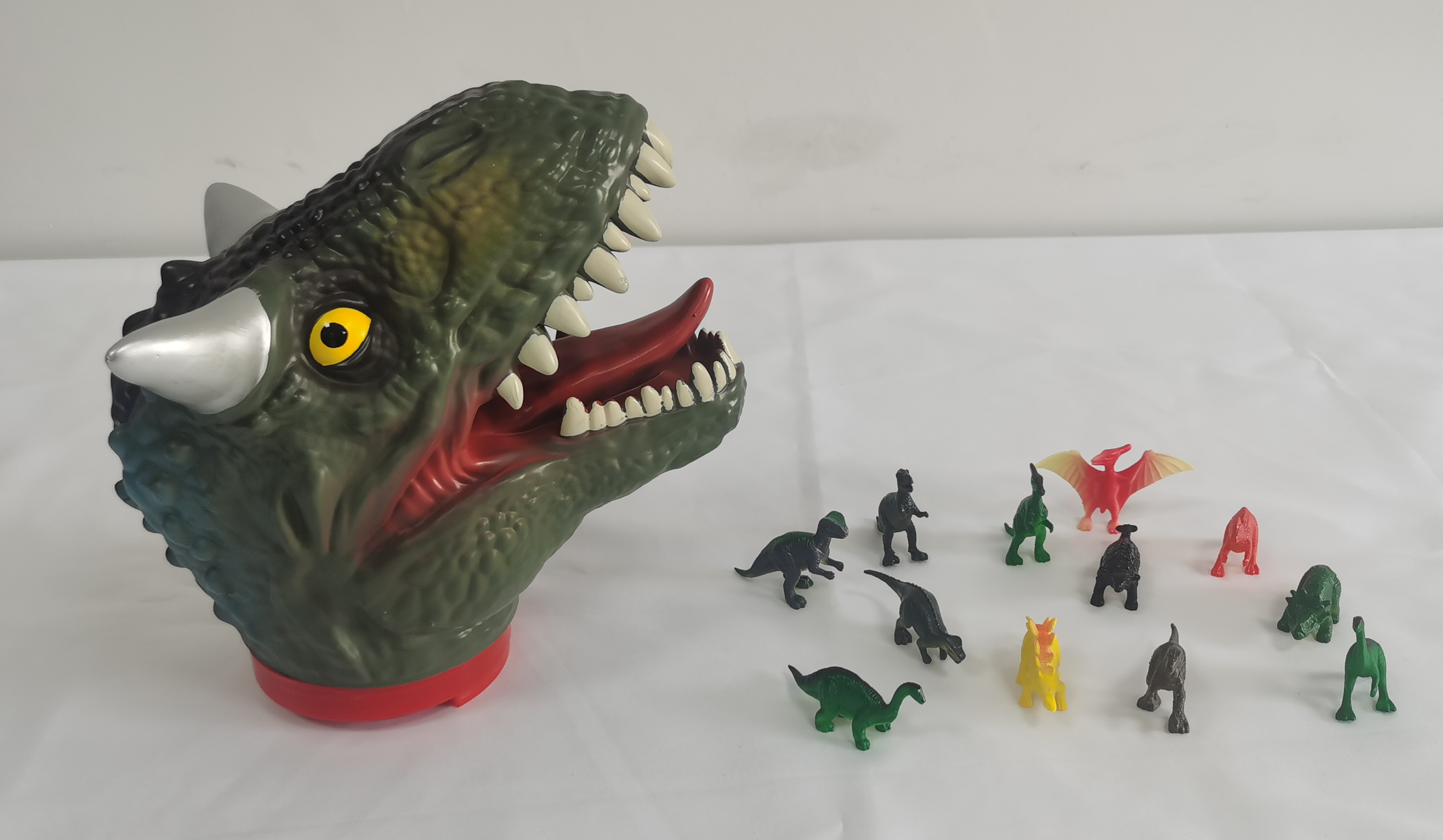 plastic dinosaurs