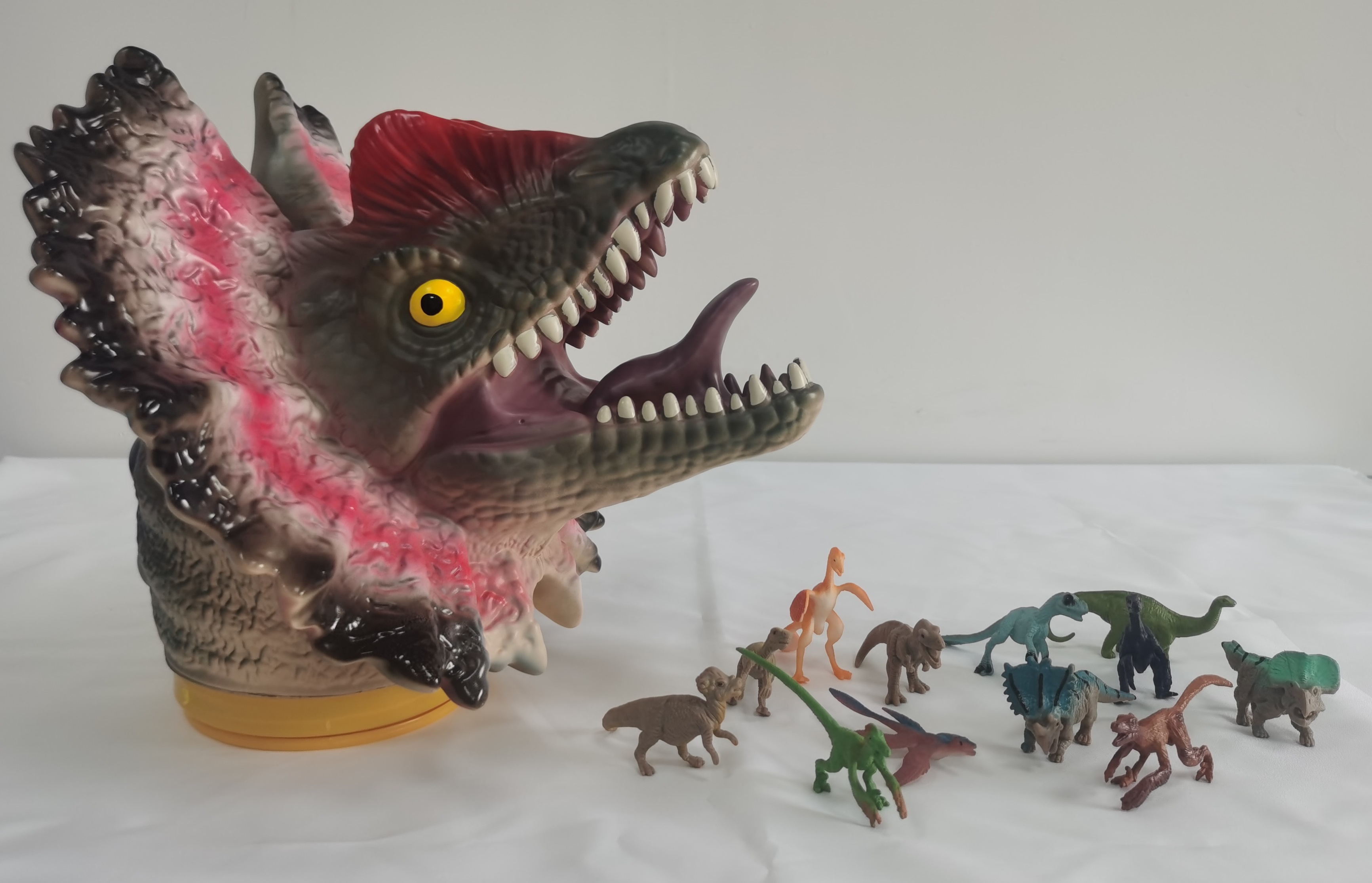 Plastic dinosaurs