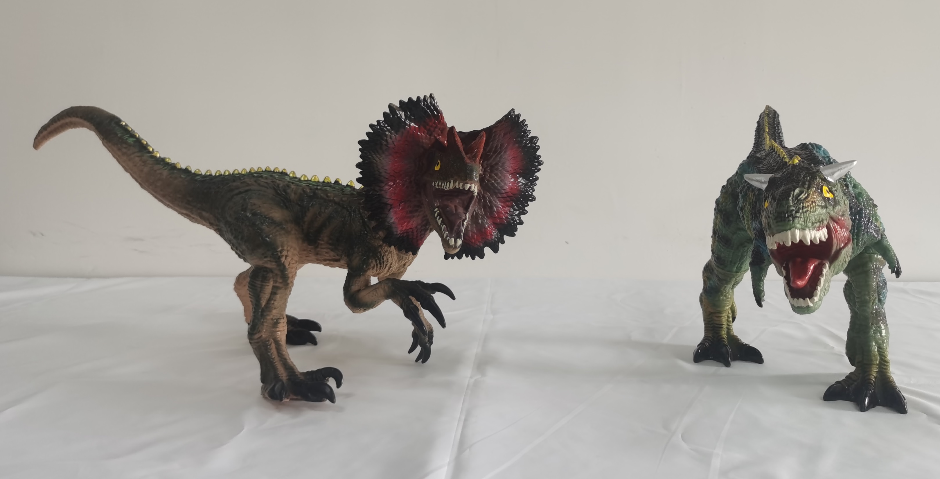 Plastic dinosaurs
