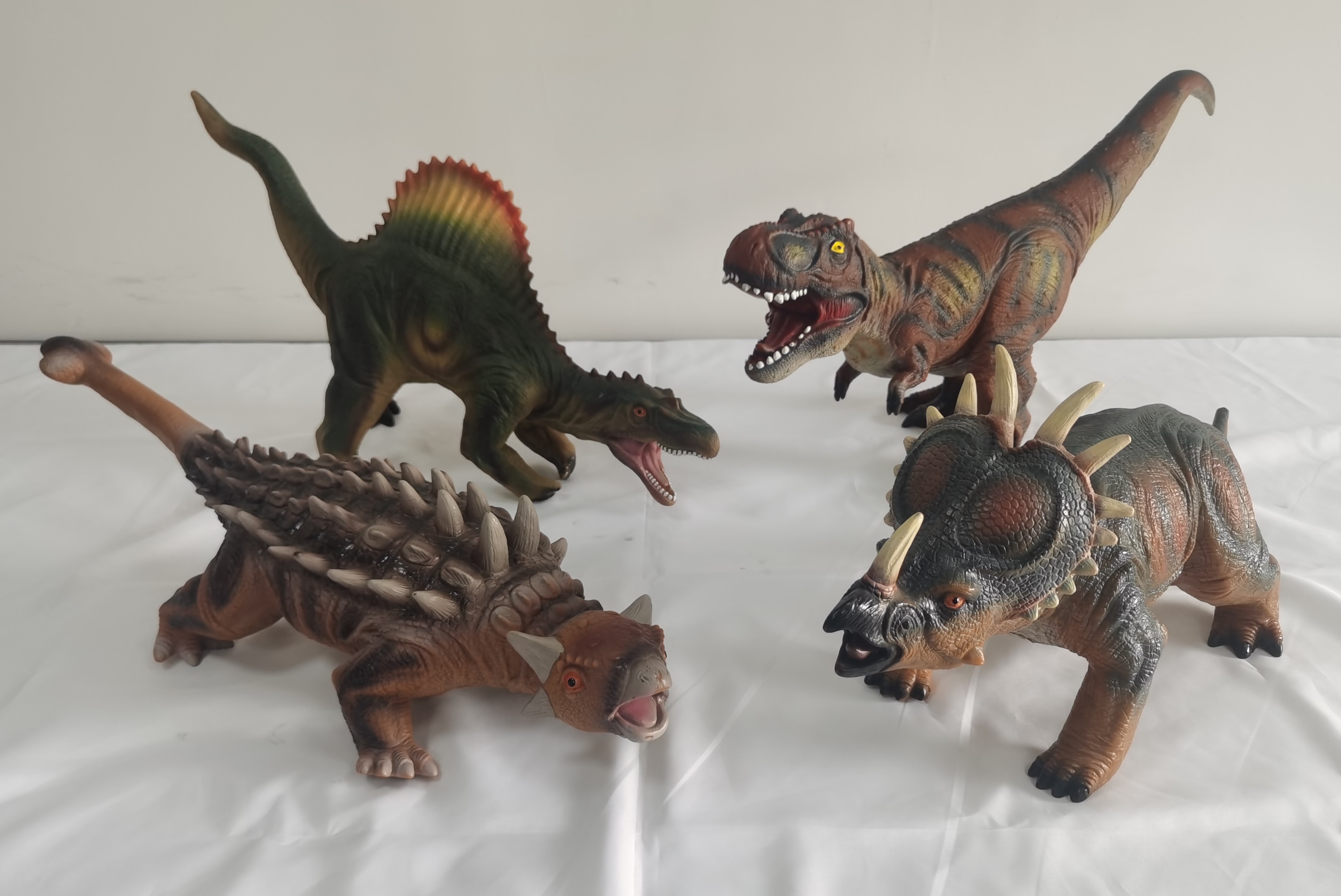 plastic dinosaurs