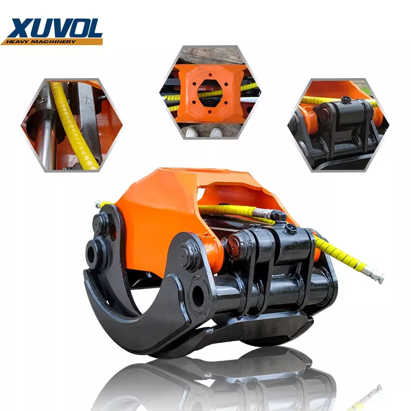 China forwarder grapple digger grab log skidding grapple