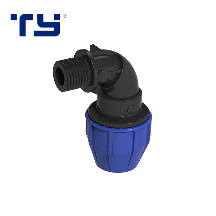 Hype Fittings Polypropylene Pp Male Thread Elbow