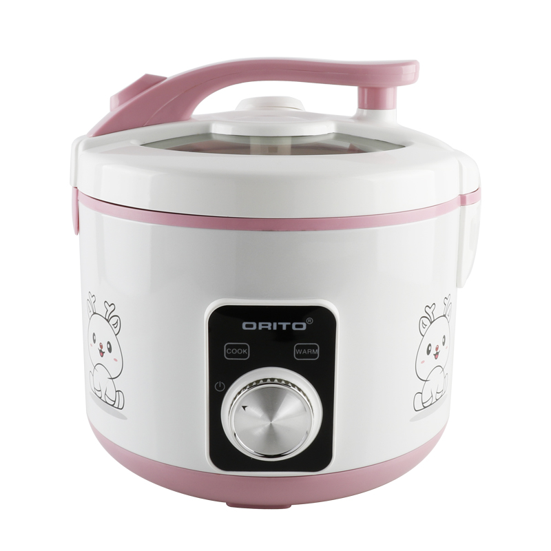 Glass lid easy use deluxe rice cooker OEM and big control panel