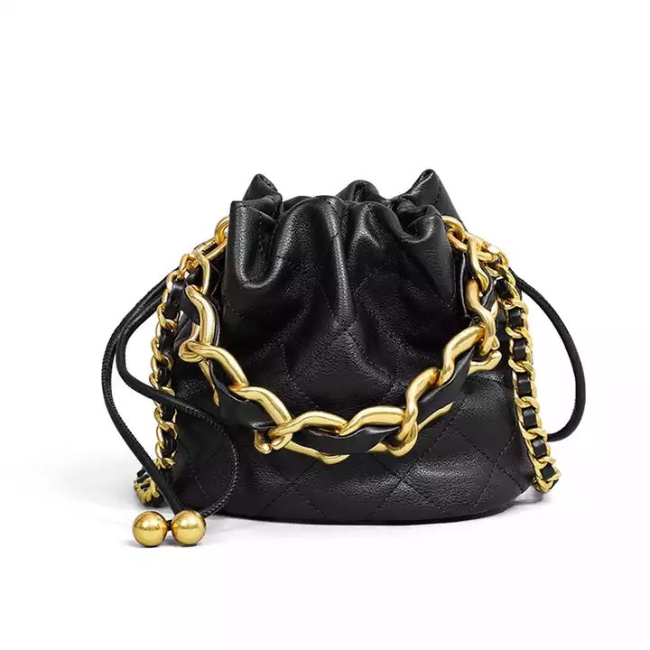 Wholesale New Drawstring ChainMini Bags Women Handbags Ladies Leather Crossbody Bags
