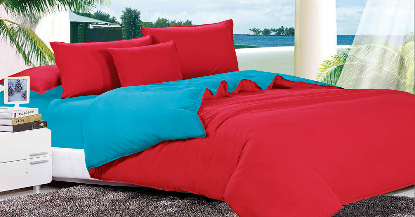 Soft Touch Microfiber Reversible Duvet Cover Sets
