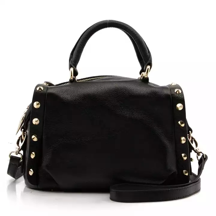 Wholesale luxury hand bags ladies fashion leather satchels, leather clutch for lady