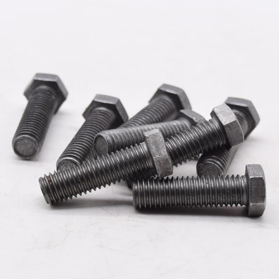 Carbon steel hexagon bolt , self color(plain),DIN933, BS,UNC