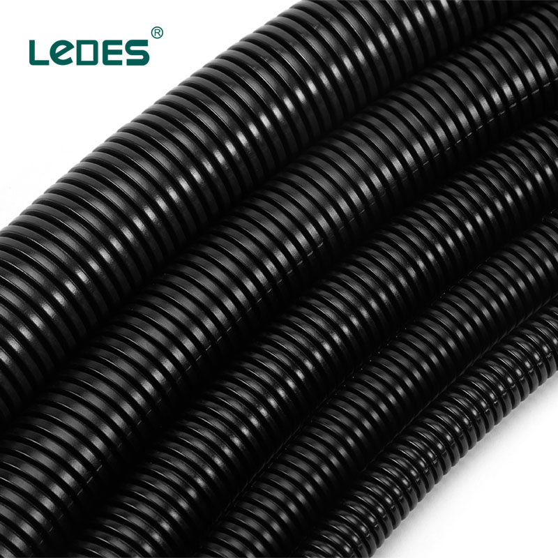 Ledes HFT 20mm Flexible Conduit MD Corrugated Conduit Black Corrosion Resistant Pipe