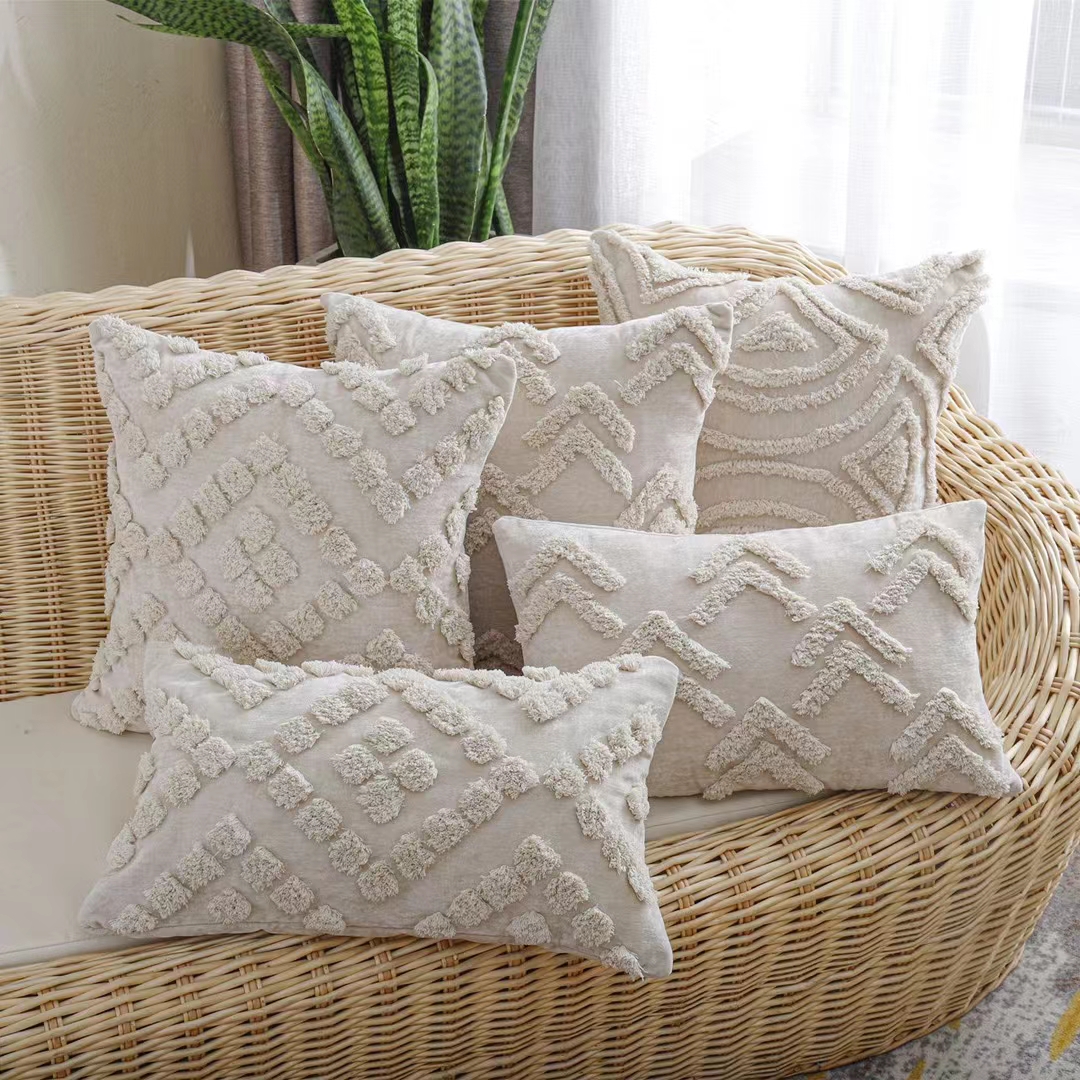 2022Tufted Tassel Decorative cushion pillow, cushion cover
