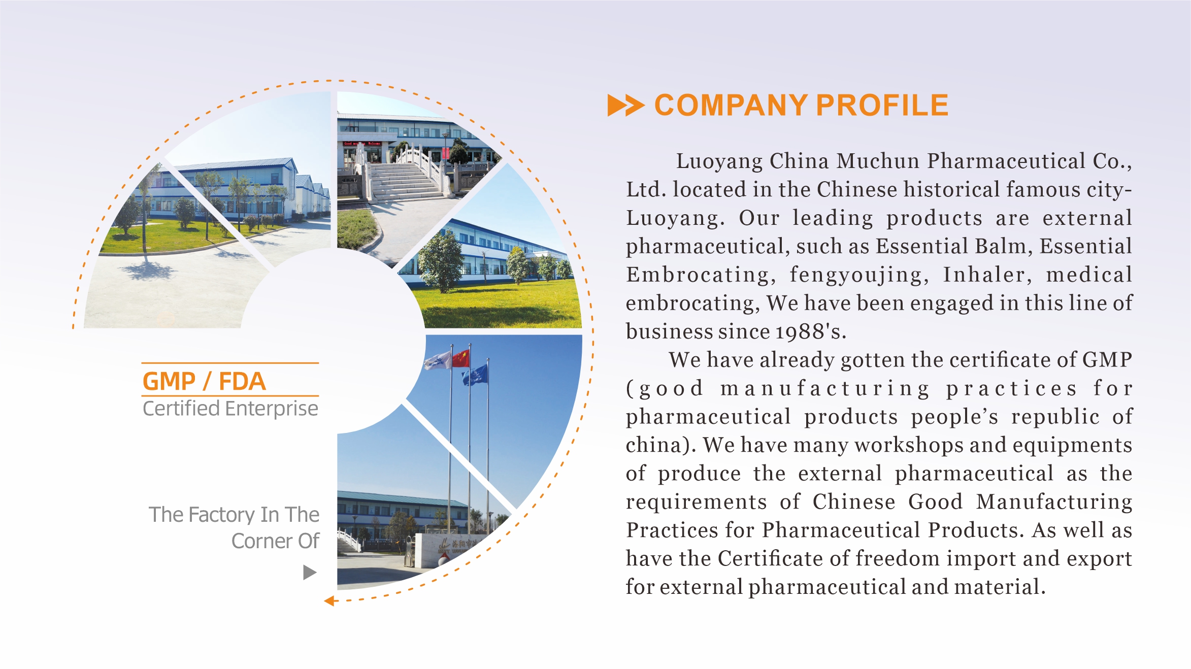 Luoyang Muchun Pharmaceutical Co., Ltd. – pharmaceutical products 1