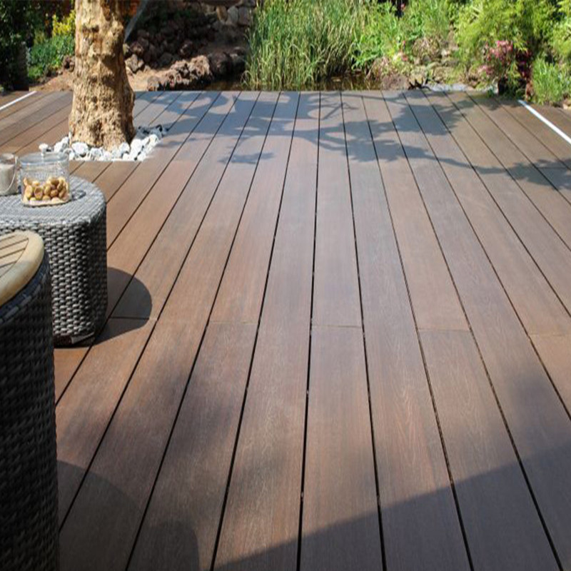 Co extrusion WPC Hollow Decking for Garden Decking