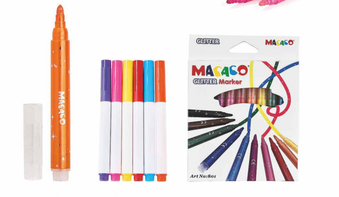 Glitter marker