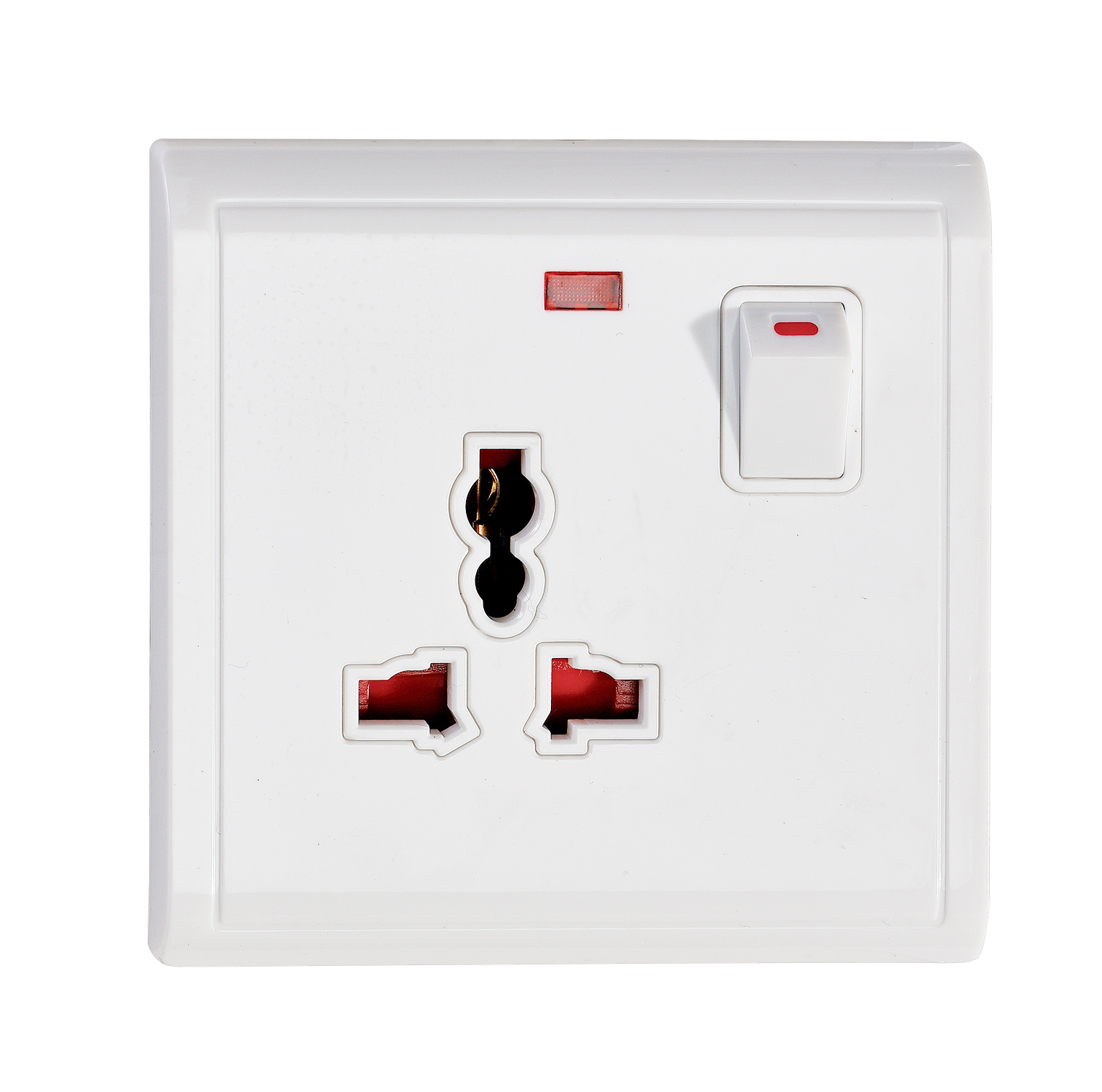 Wall switch wall socket WS15 series according to IEC standard（CB Certified）