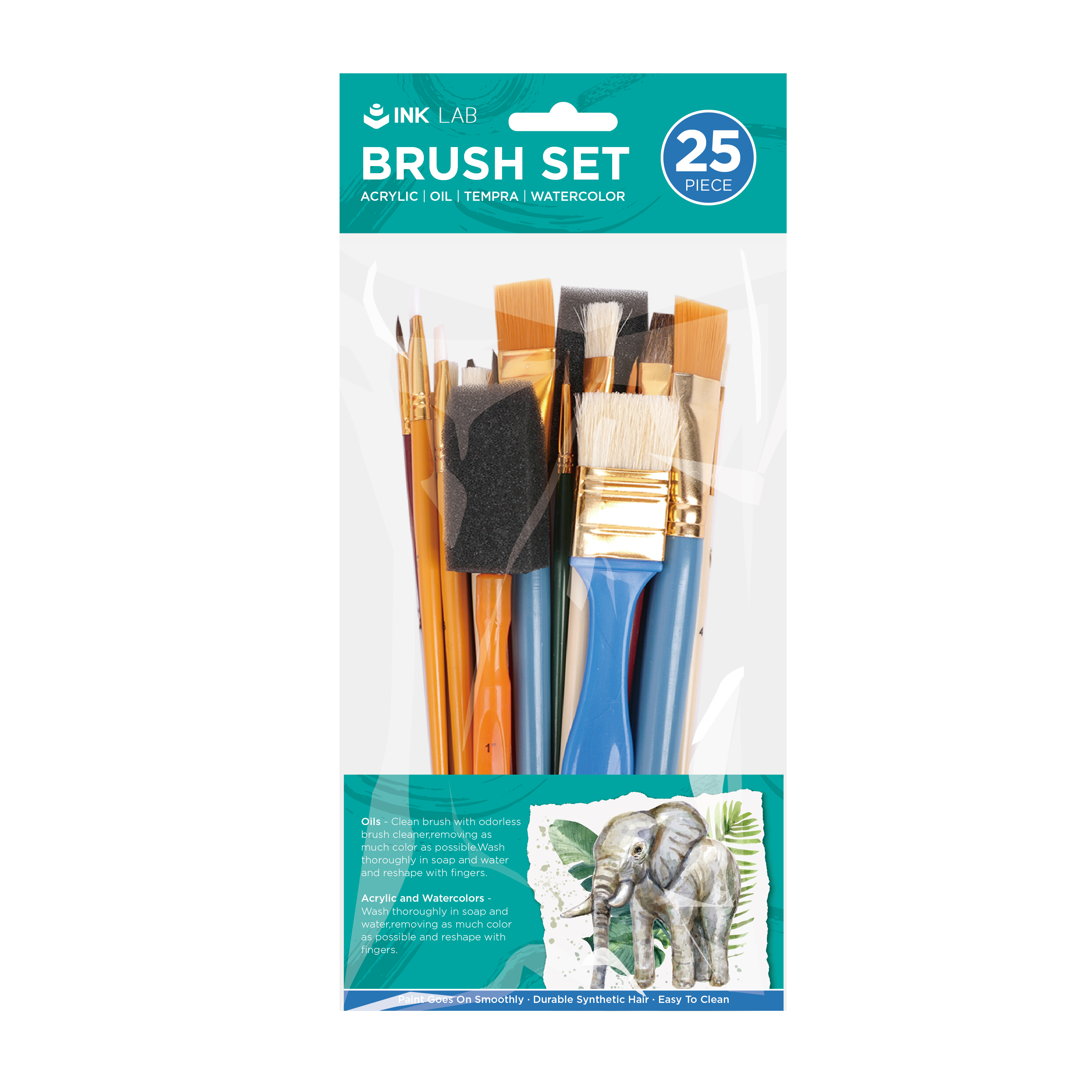 25pcs brush set