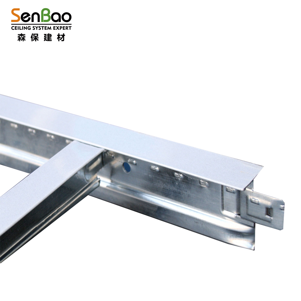 white flat ceiling t bar