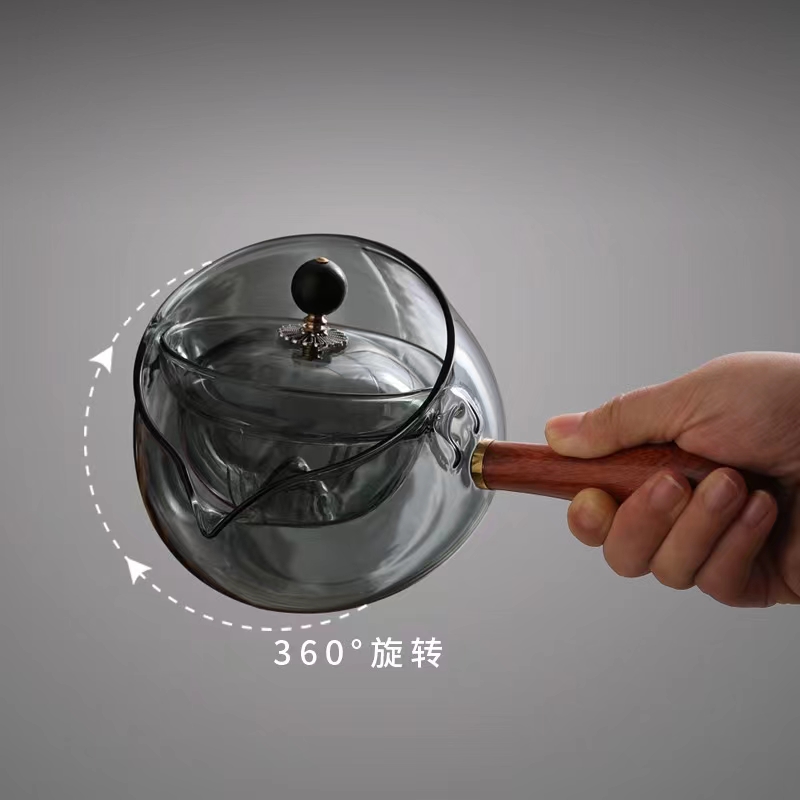 Rotating teapot