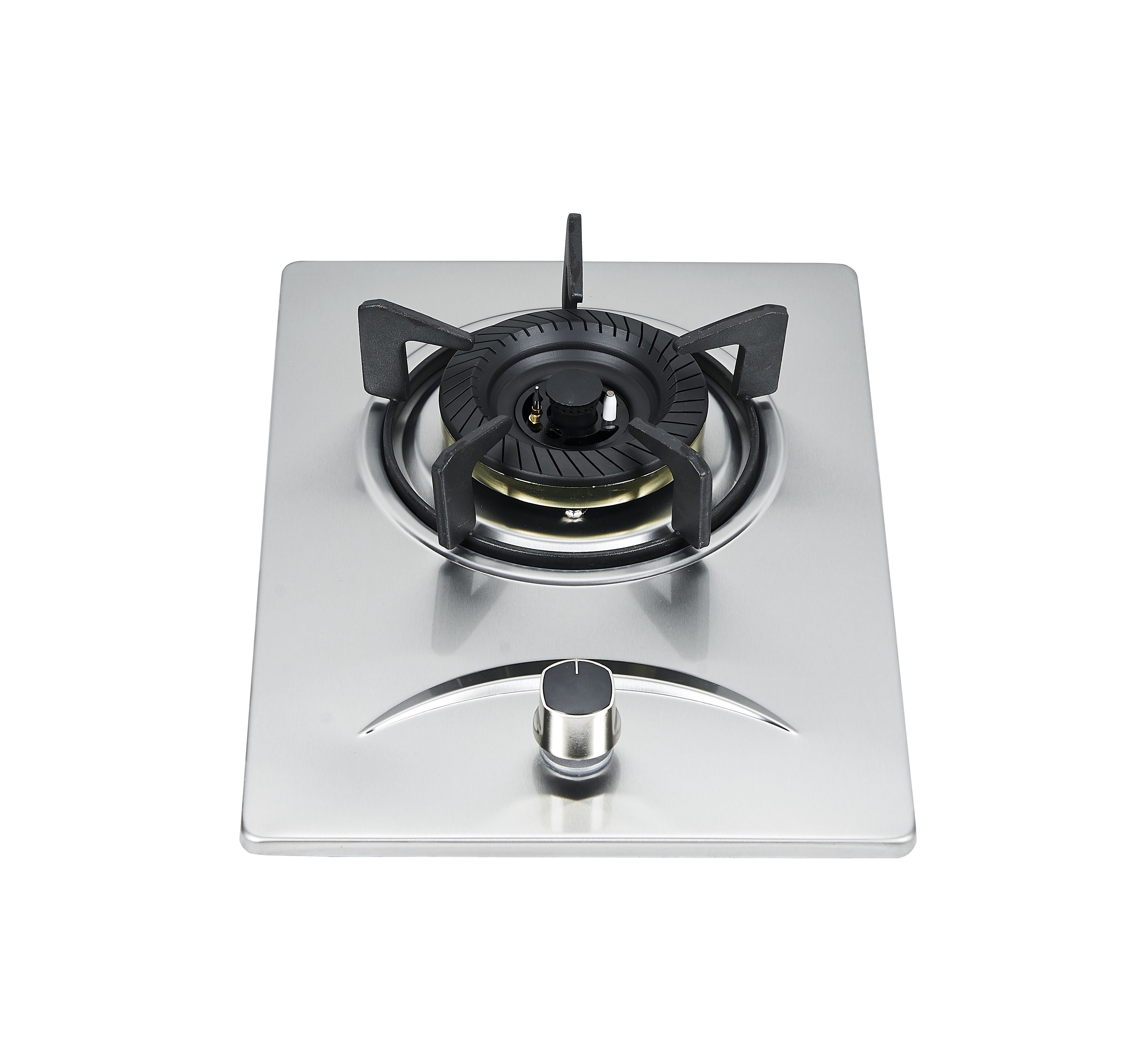 Built in stainless steel gas stove