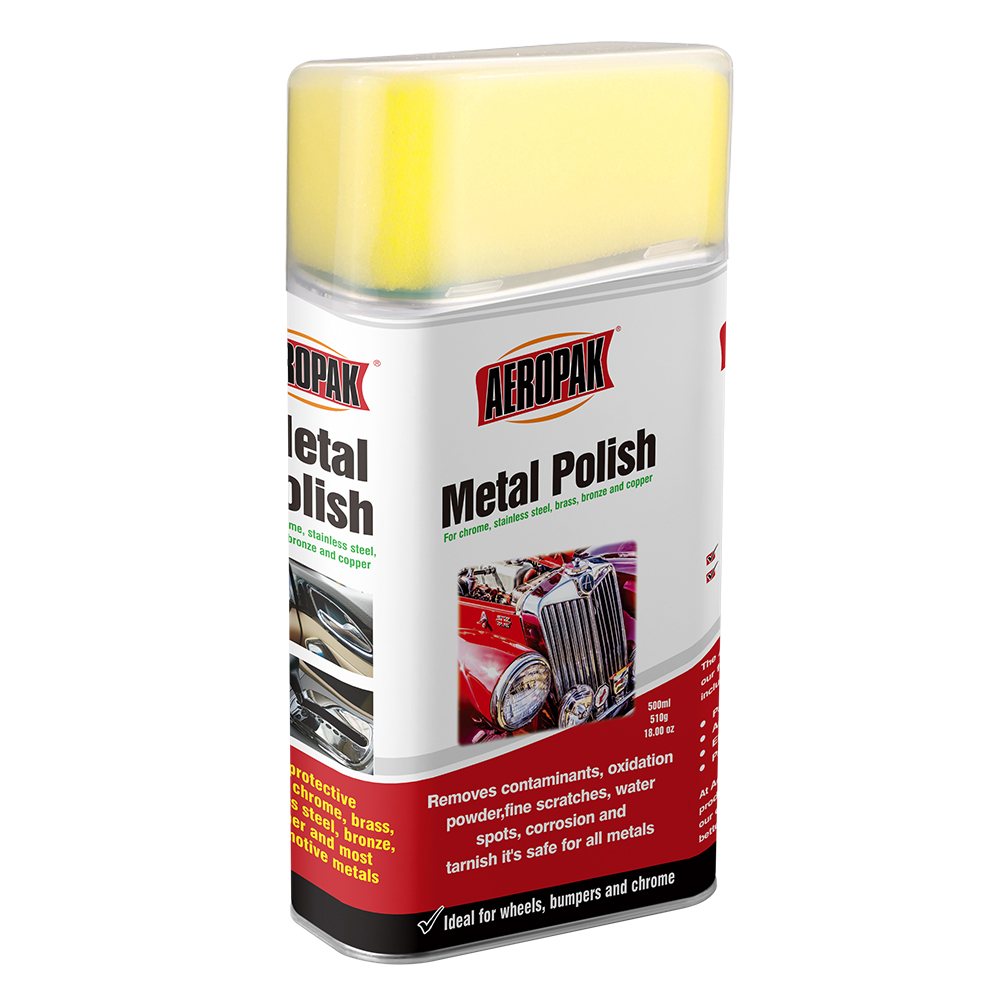 Aeropak 500ml Metal Polish Wax