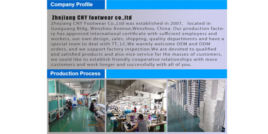 Zhejiang Zhongying Shoe Industry Co., Ltd. – tela de algodón 1