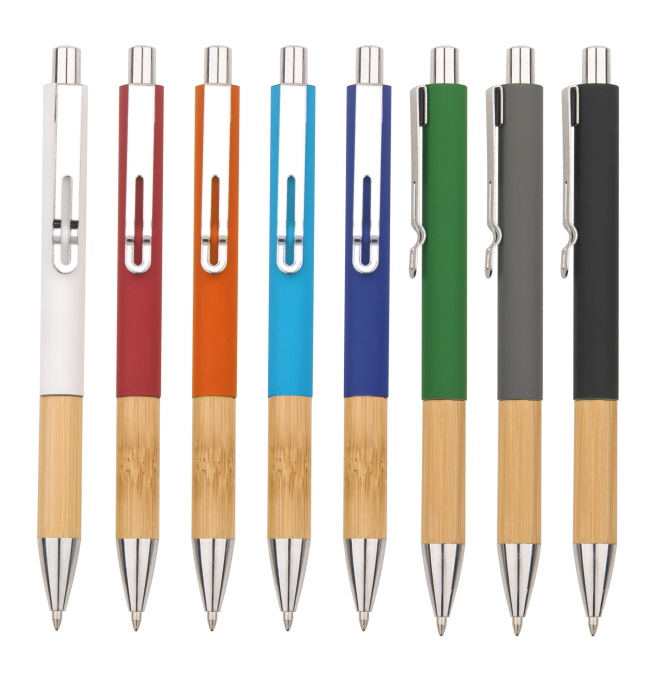 Aluminium Bamboo Grip Ball Pen TMP-1610