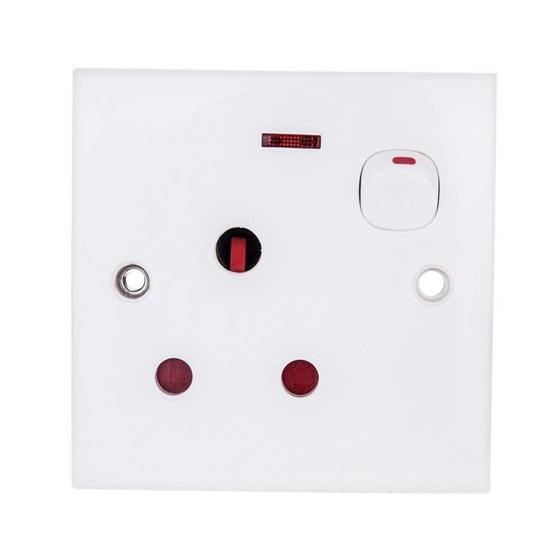 Small wall button switch socket (with certificate)