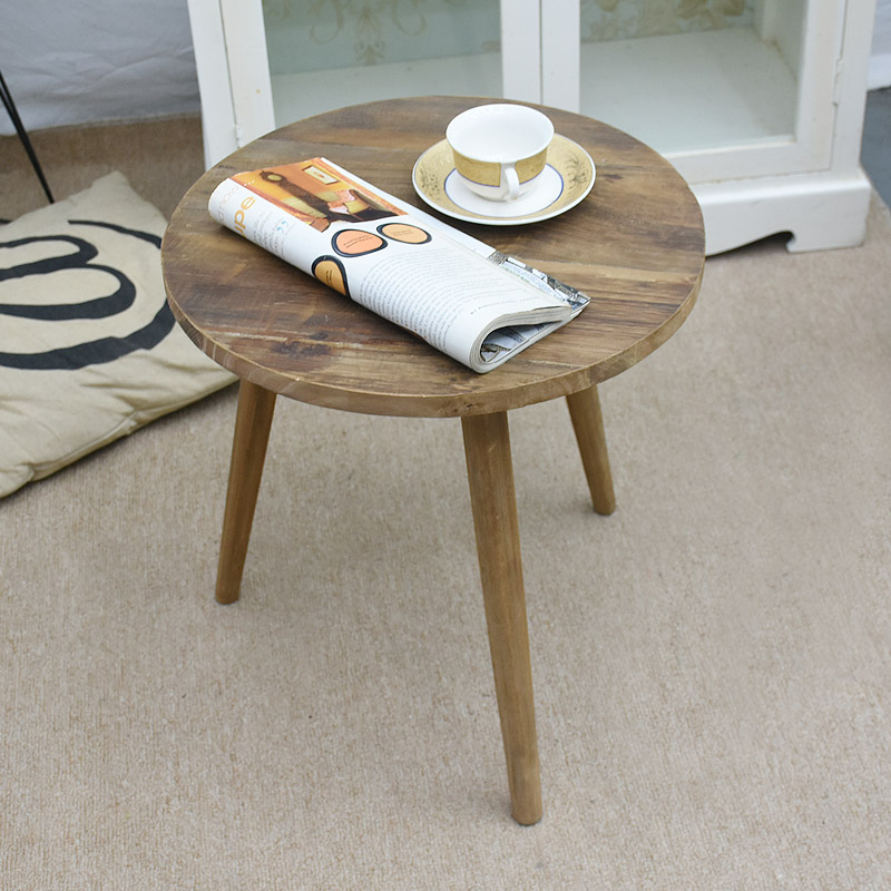 Factory wholesale Small Acacia Wooden Sofa Coffee Table Wood Side Table