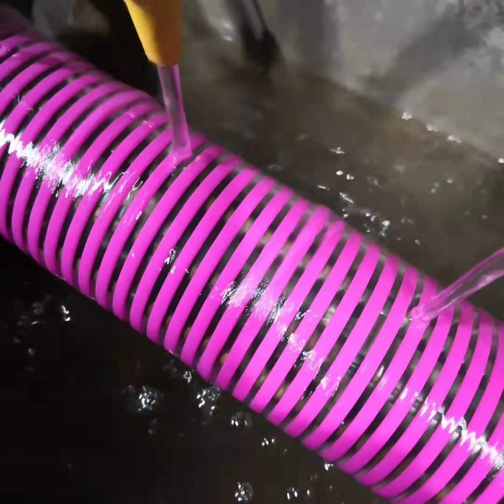 WANFLEX PVC suction hose for water 4 inch smooth cover