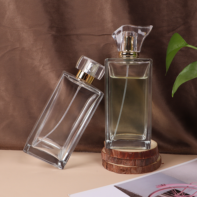 250ml rectangle perfume glass bottle